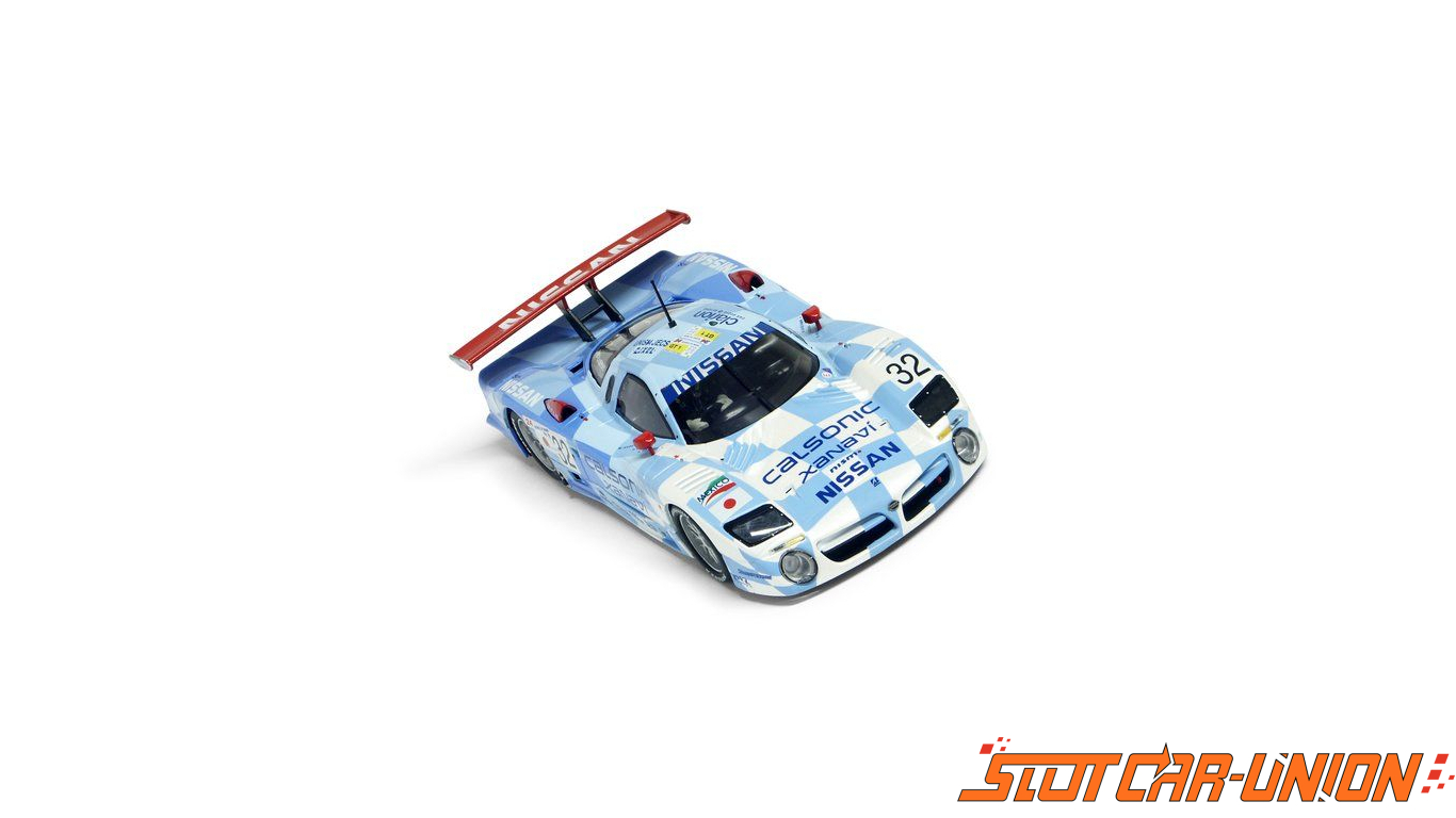 Reprotec Slot Cars 501002 Nissan R390/S2 Tuning Le Mans Racing Red1:32 