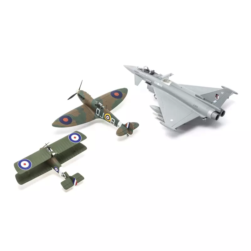 Airfix RAF Centenary Gift Set - Camel/Spitfire I/Typhoon