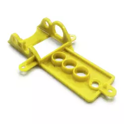 NSR 1274 Support Moteur EVO Sidewinder cage courte Extra Léger Jaune