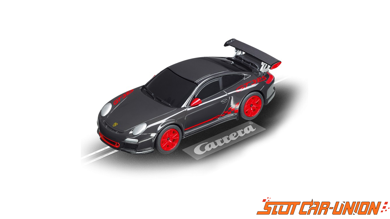 Carrera GO!!! 61207 Porsche GT3 RS Gray Black - Slot Car-Union