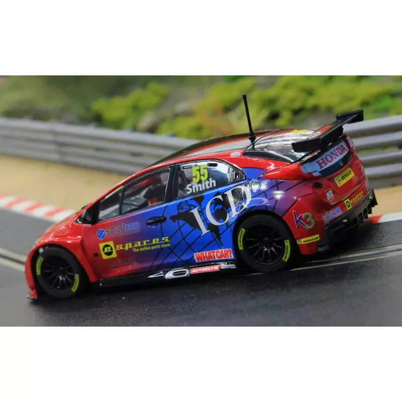 Scalextric C3860 BTCC Honda Civic Type R, Jeff Smith