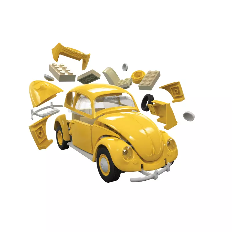 Airfix QUICK BUILD VW Beetle yellow