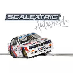 Scalextric C3782AE Autograph Series BMW E30 M3 - Steve Soper - Special Edition