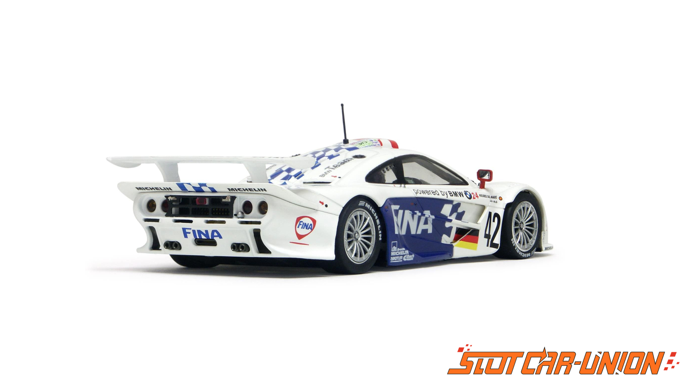 Slot.it SICA10F BMW McLaren F1 GTR Le Mans 1997 #42 J.J Soper/N Piquet Lehto/S 