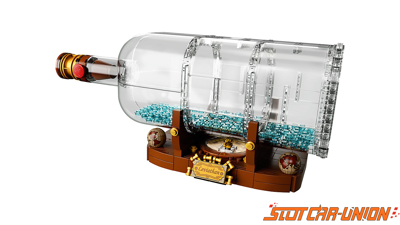 i det mindste værksted mølle LEGO 21313 Ship in a Bottle - Slot Car-Union