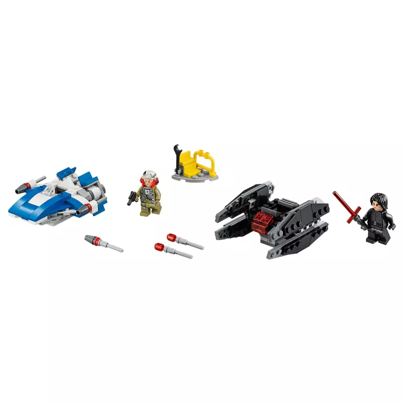 LEGO 75196 A-Wing™ vs. TIE Silencer™ Microfighters