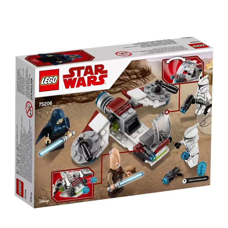 LEGO 75206 Jedi™ and Clone Troopers™ Battle Pack