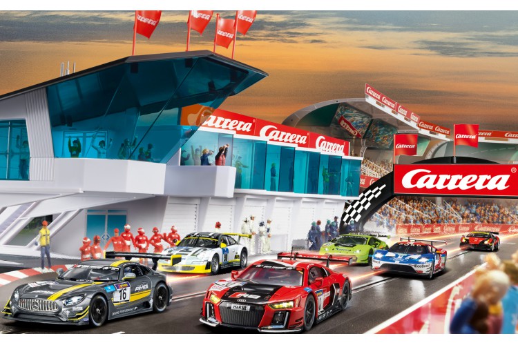 carrera slot car track extension