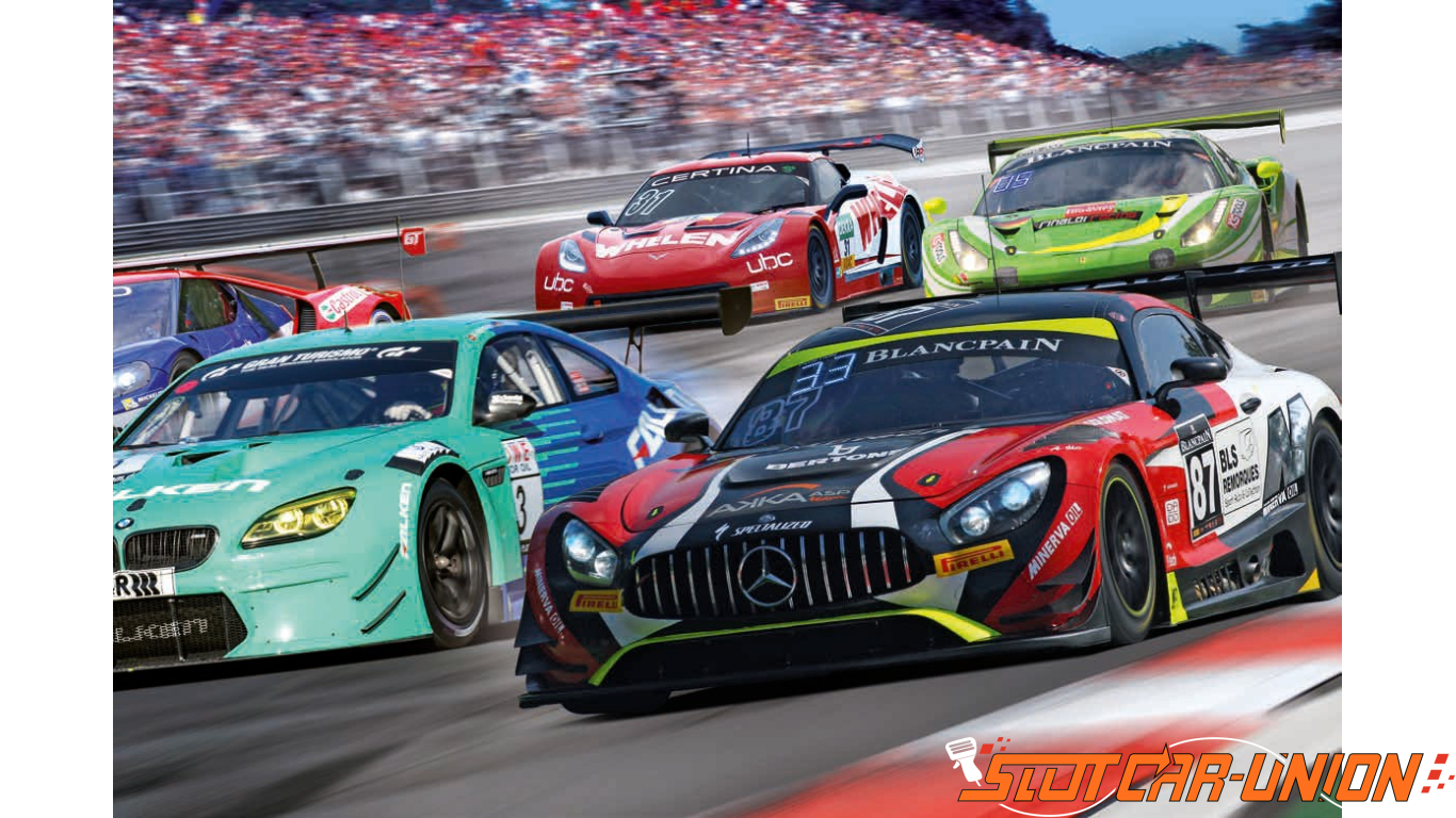 Mercedes AMG GT3 AKKA ASP #87 Digital 132 mit Overdrive Tuningkit 