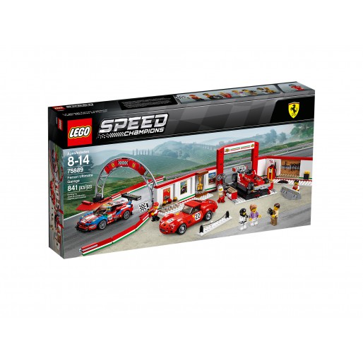 ferrari lego garage