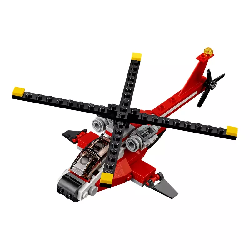 LEGO 31057 L'hélicoptère rouge