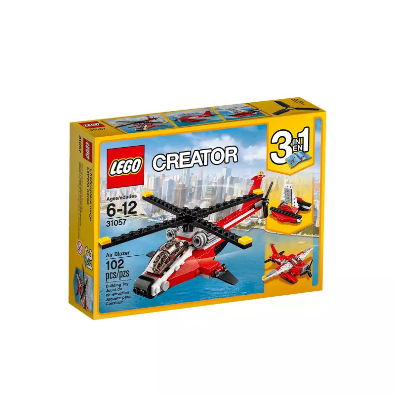 LEGO 31057 L'hélicoptère rouge