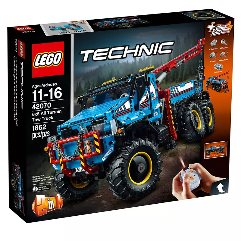 LEGO 42070 La dépanneuse tout-terrain 6x6