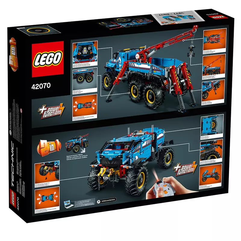 LEGO 42070 La dépanneuse tout-terrain 6x6