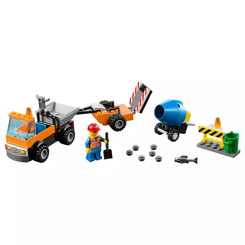 LEGO 10750 Le camion de réparation des routes