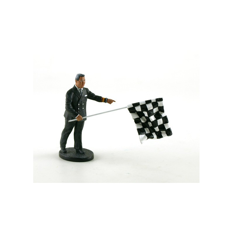                                     LE MANS miniatures Figurine Léon, directeur de course