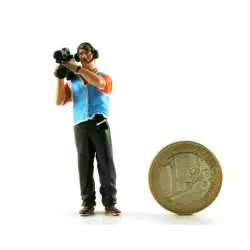 LE MANS miniatures Figurine Thierry, caméraman