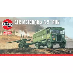  Airfix Vintage Classics - AEC Matador and 5.5" Gun 1:76