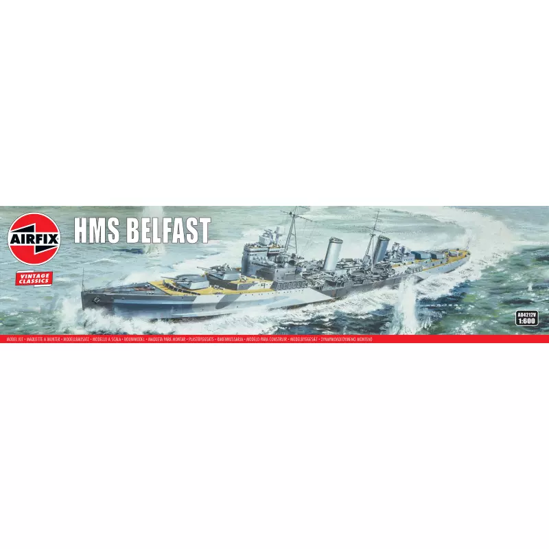  Airfix Vintage Classics - HMS Belfast 1:600