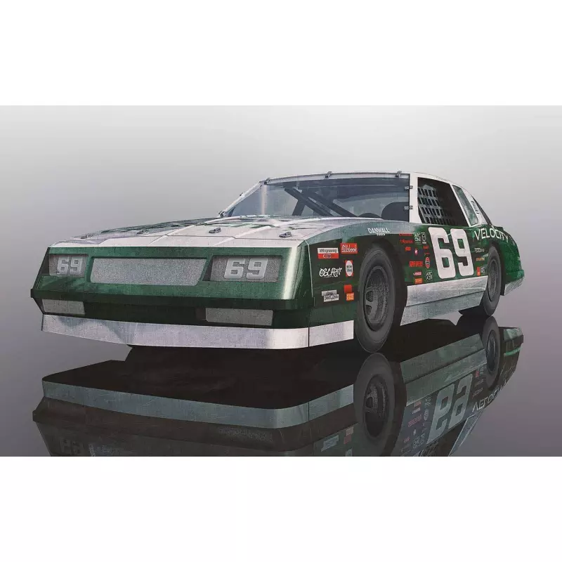 Scalextric C3947 Chevrolet Monte Carlo 1986 No.69 - Green