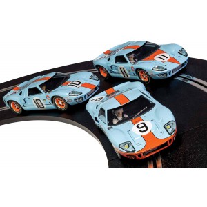 SCALEXTRIC C3066 GURNEY FORD GT40 LIMITED EDITION NEW 1/32 SLOT CAR IN CASE 