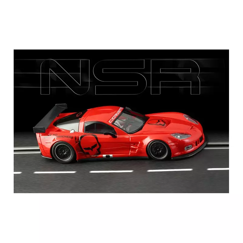 NSR 0006AW Corvette C6R Take NO Prisoners "red" - AW King EVO3 21K