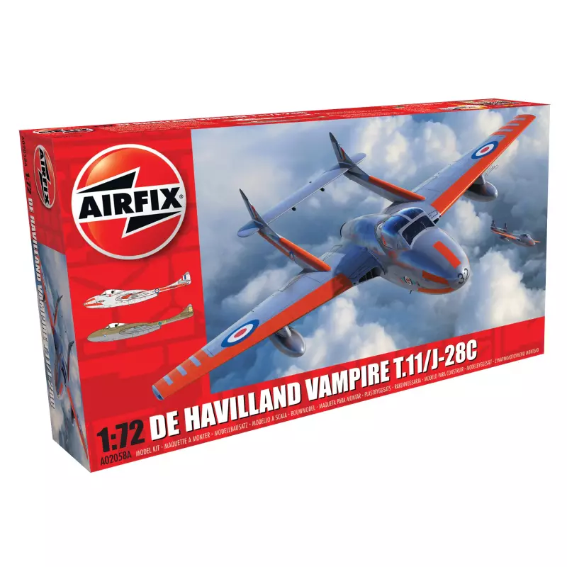 Airfix deHavilland Vampire T.11 / J-28C 1:72