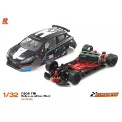 Scaleauto SC-6178A Peugeot 208 T16 Rally Cup Edition, Black