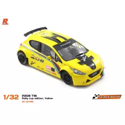Scaleauto SC-6178B Peugeot 208 T16 Rally Cup Edition, Yellow