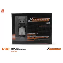 Scaleauto SC-6178D Peugeot 208 T16 Rally Cup Edition, Silver