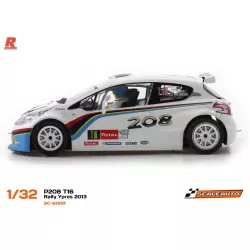 Scaleauto SC-6181R Peugeot 208 T16 Rally Ypres 2013