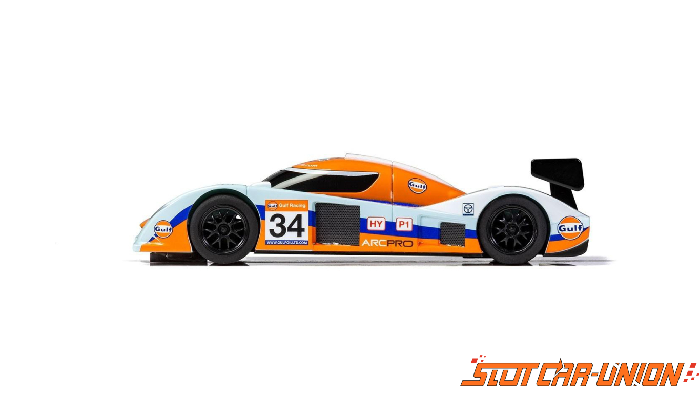 Scalextric C1384 Gulf Racing Set Slot Car Union