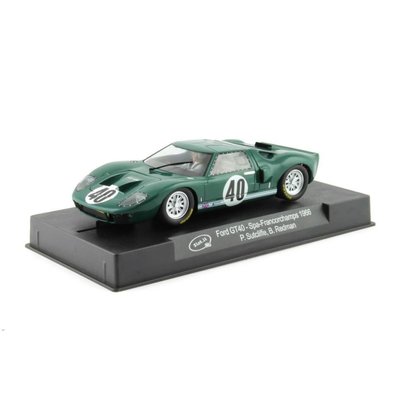                                     Slot.it CA18c Ford GT40 n.40 Spa-Francorchamps 1966