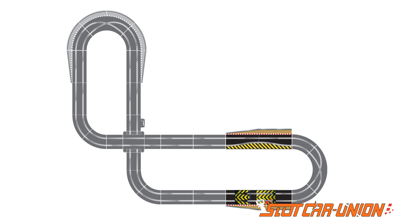 SCALEXTRIC C8511 TRACK EXPANSION PACK 2 1/32 SLOT CAR TRACK 
