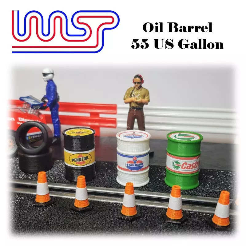 WASP Oil Barrels 55 US Gallons