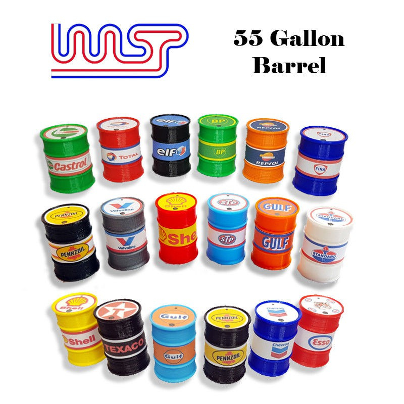                                     WASP Oil Barrels 55 US Gallons