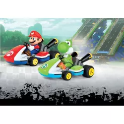 Carrera RC Mario Kart, Yoshi - Race Kart avec Son