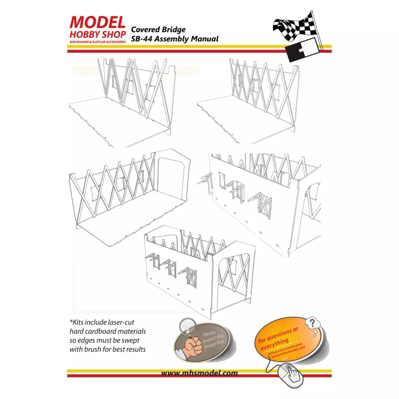 MHS Model SB-44 Covered Bridge