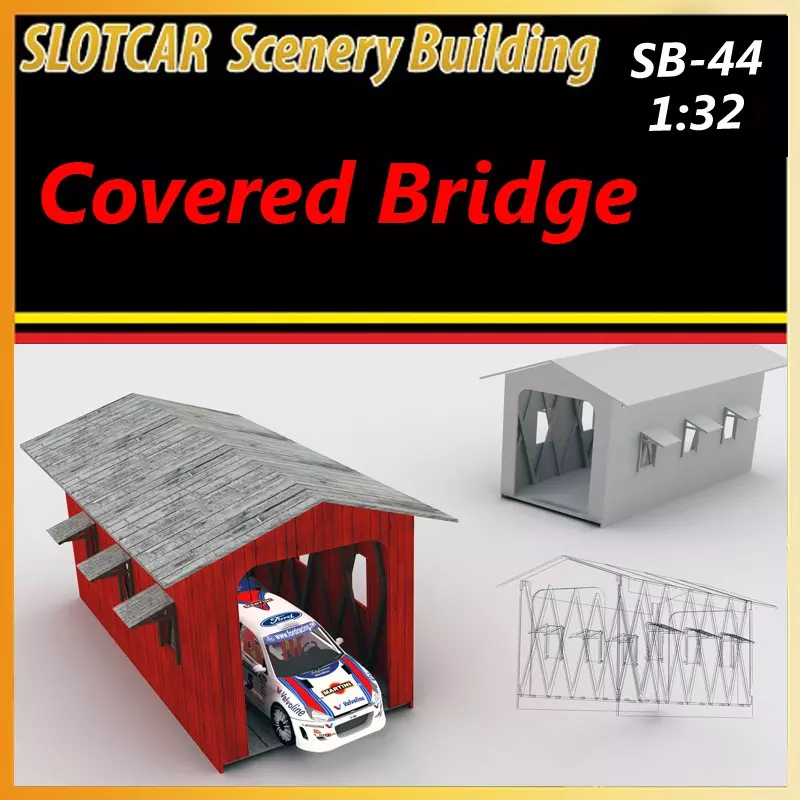  MHS Model SB-44 Covered Bridge