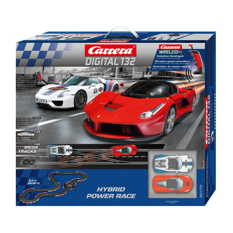                                     Carrera DIGITAL 132 30173 Coffret Hybrid Power Race