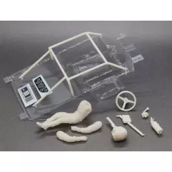 BRM S-502LM Mustang unpainted lexan cockpit