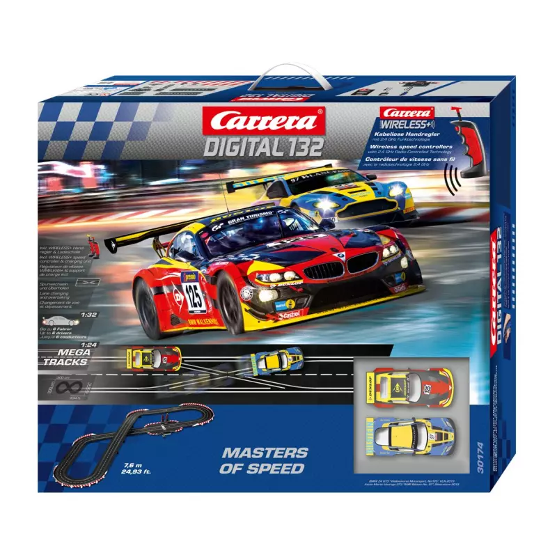 Carrera DIGITAL 132 30174 Coffret Masters of Speed