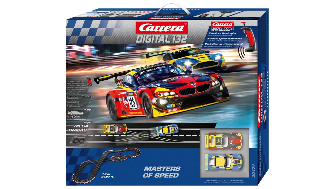 カレラ デジタル132 MASTER OF SPEED コースセット 再生産】1/32 デジタルスロットカー カレラ Digital132 セット