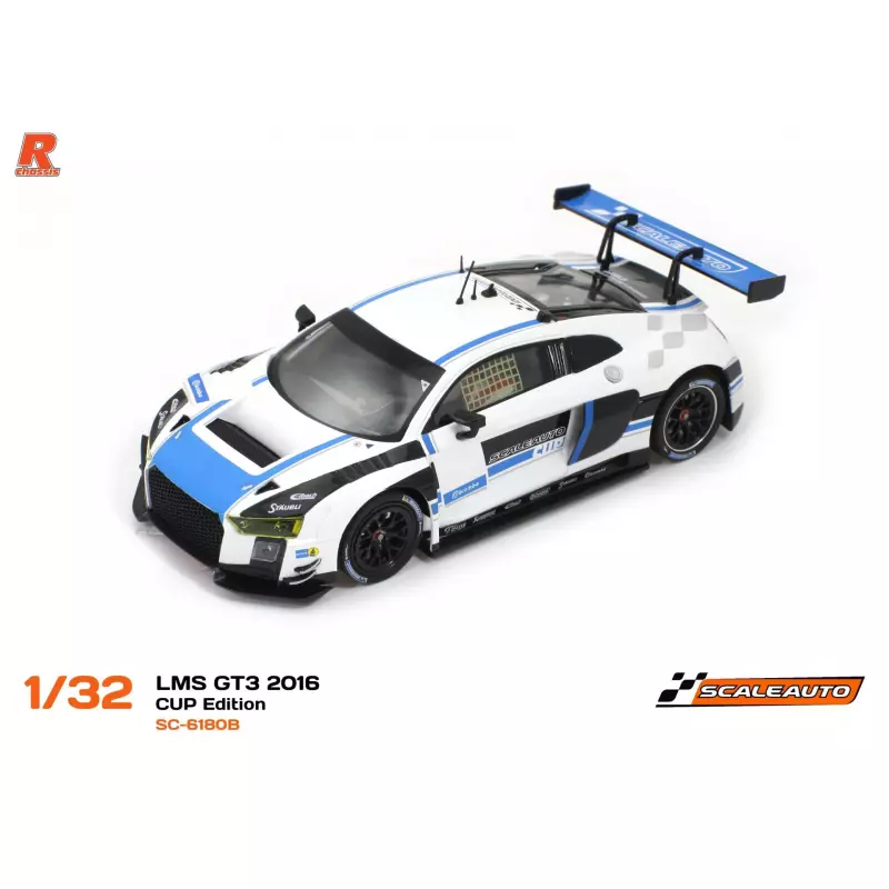 Scaleauto SC-6180B LMS GT3 2016 CUP Edition, White/Blue