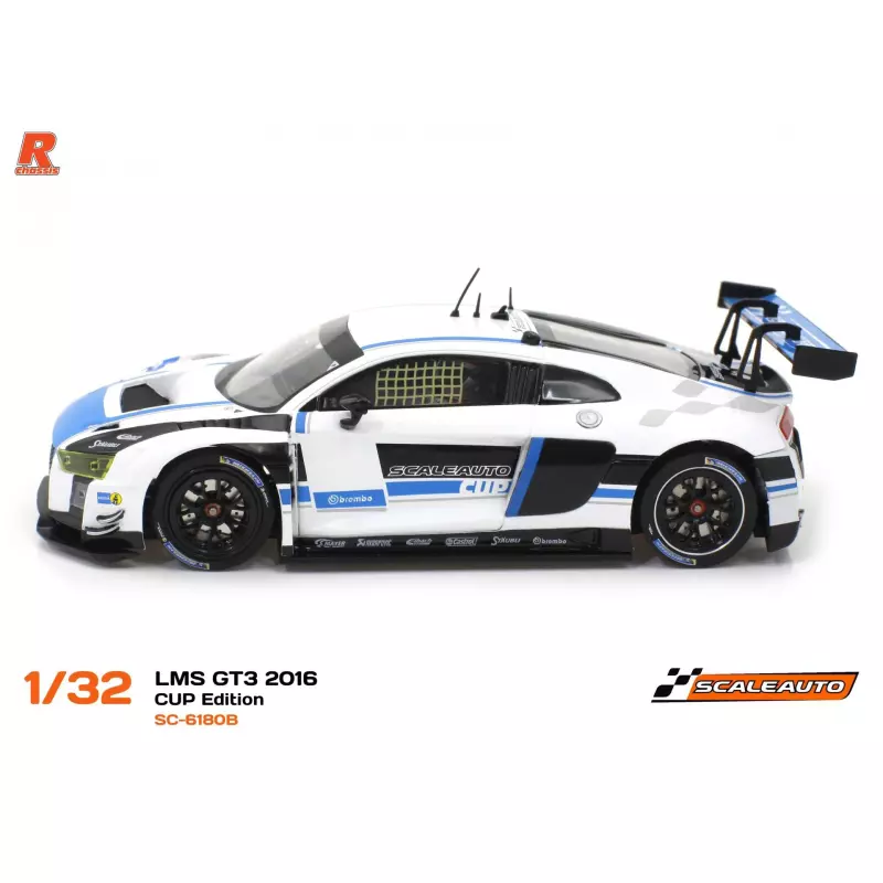 Scaleauto SC-6180B LMS GT3 2016 CUP Edition, White/Blue