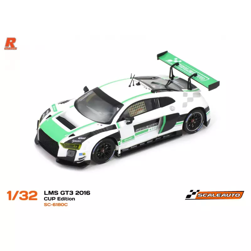  Scaleauto SC-6180C LMS GT3 2016 CUP Edition, White/Green