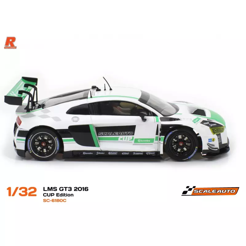 Scaleauto SC-6180C LMS GT3 2016 CUP Edition, White/Green