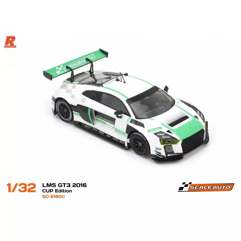 Scaleauto SC-6180C LMS GT3 2016 CUP Edition, White/Green