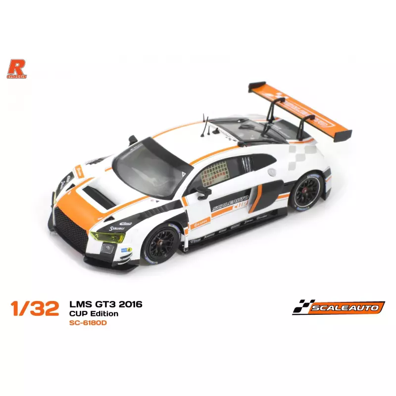 Scaleauto SC-6180D LMS GT3 2016 CUP Edition, White/Orange