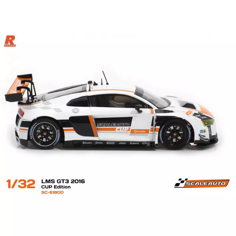 Scaleauto SC-6180D LMS GT3 2016 CUP Edition, White/Orange